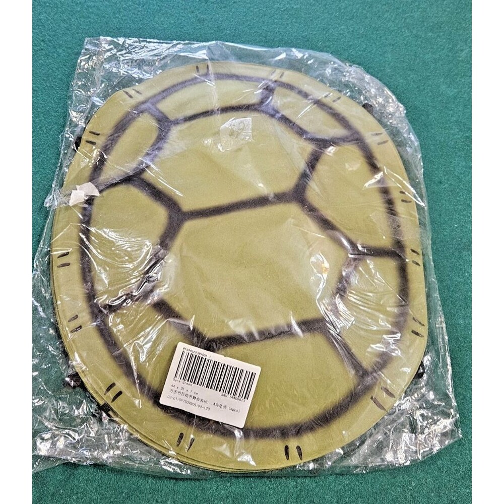 NEW 4 Halloween Costume EVA Turtle Shell Cosplay Costume Party Accessory foam